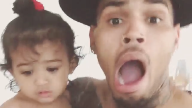 Chris Brown and Royalty instagram 