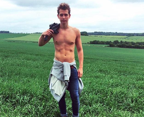 James McVey topless