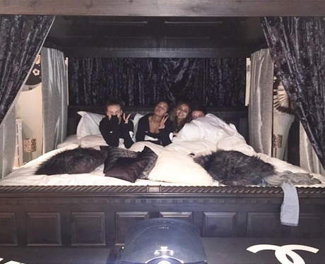 Little Mix in bed