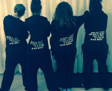 Little Mix matching onesies