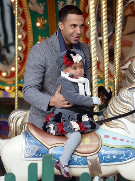 Marvin with his daughter