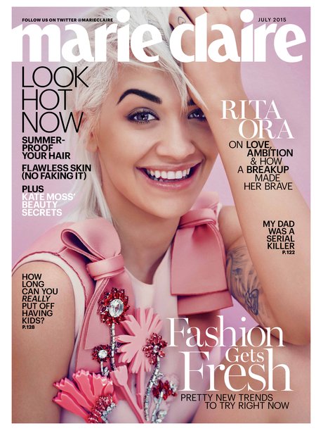 Rita Ora Marie Claire 2015