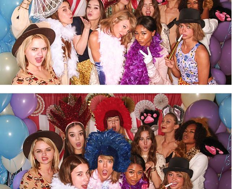 Taylor Swift at Jamie King Baby Shower