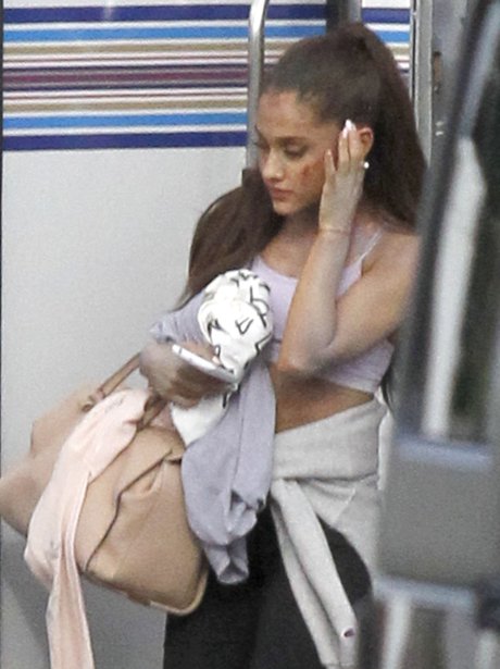 Ariana Grande Cut Face