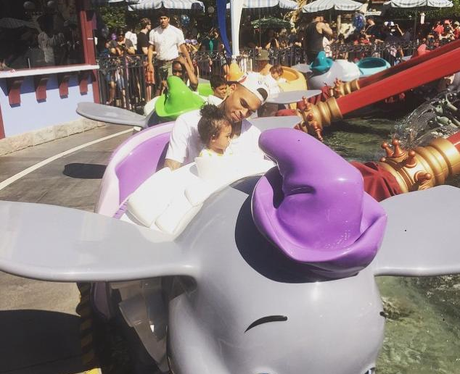 Chris Brown Royalty Daughter Disney Instagram
