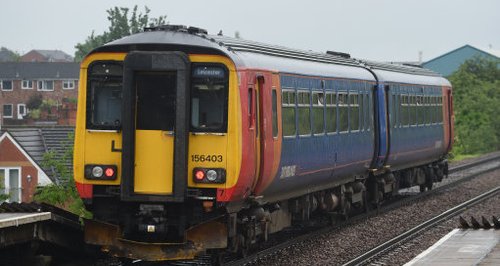 East Midlands Train Sileby Derbyshire