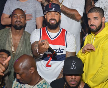 Kanye West and Drake Night Out