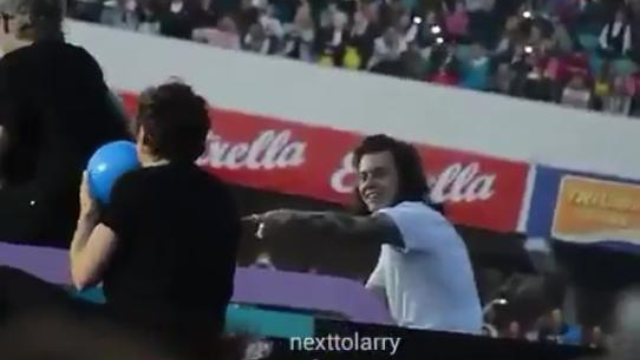 #Larry on stage