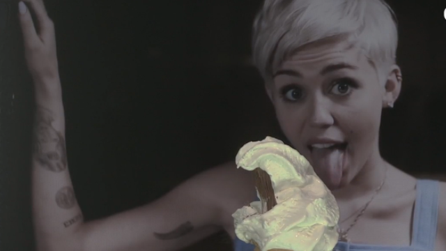 Miley Cyrus Ice Cream