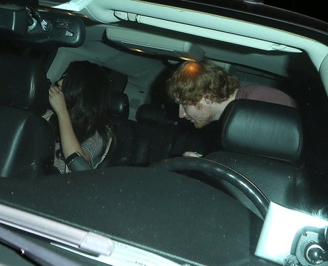 Selena Gomez and Ed Sheeran