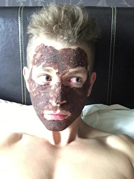 The Vamps James McVey Face Mask Instagram