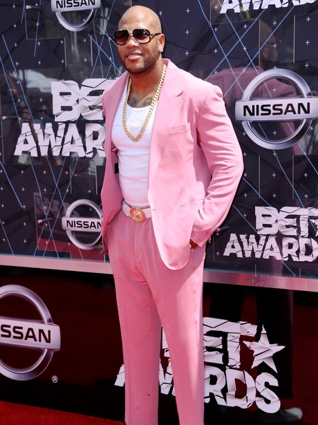 Flo Rida BET Awards 2015 Red Carpet