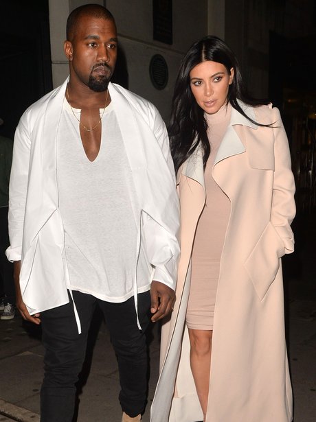 Kim Kardashian and Kanye West