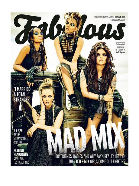 Little Mix Fabulous Magazine 2015