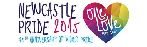 Newcastle Pride Logo 2015