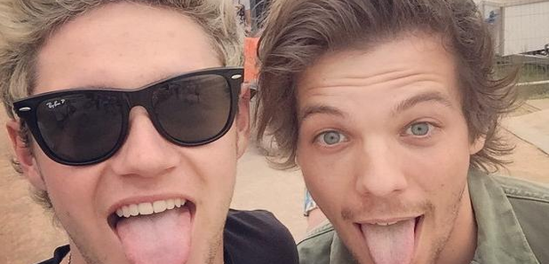 Louis Tomlinson and Niall Horan Glastobury 