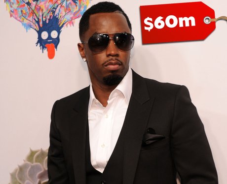 6. P Diddy - $60 MILLION - Champagne for EVERYONE! The 20 RICHEST Pop ...