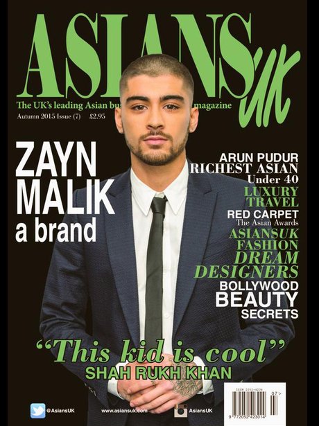 Zayn Malik Asian UK Magazine 2015
