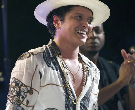 Bruno Mars performs at Independence Day concert in