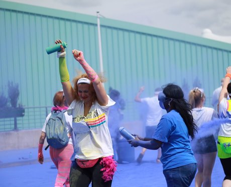 Capital at the Manchester Color Run 2015
