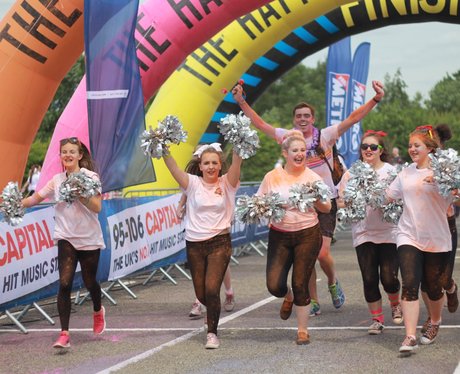 Capital at the Manchester Color Run 2015