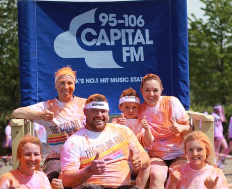 Capital at the Manchester Color Run 2015