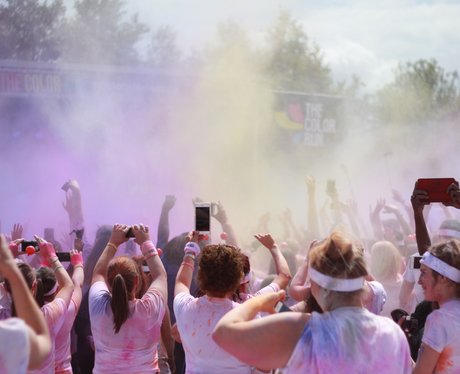 Capital at the Manchester Color Run 2015