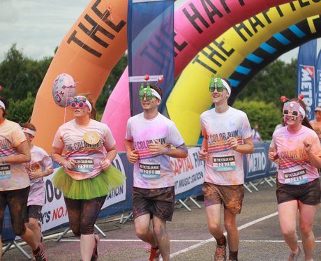 Capital at the Manchester Color Run 2015