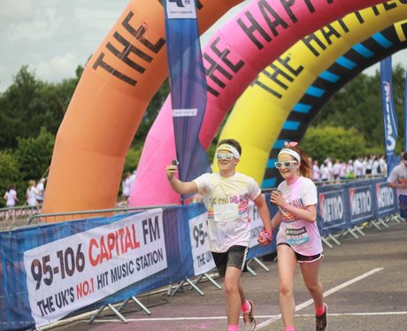 Capital at the Manchester Color Run 2015