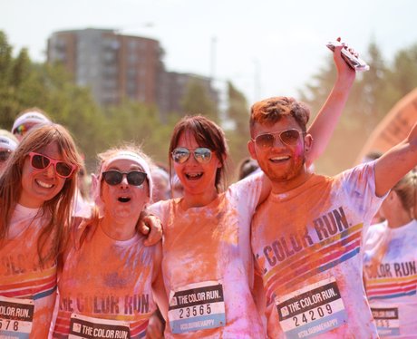 Capital at the Manchester Color Run 2015