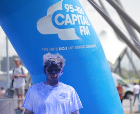 Capital at the Manchester Color Run 2015