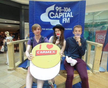 Capital having fun with Carmex!
