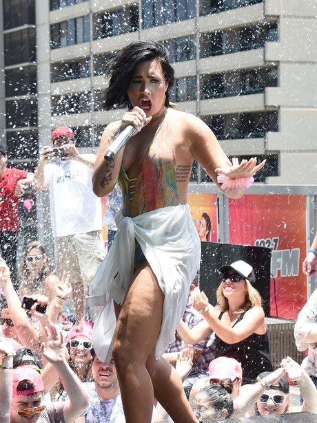 Demi Lovato's 'Cool For The Summer' Pool Party
