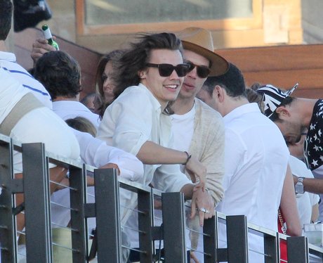 Harry Styles celebrates the 4th of July at Nobu
