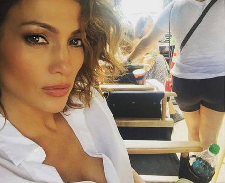 Jennifer Lopez on Set Instagram