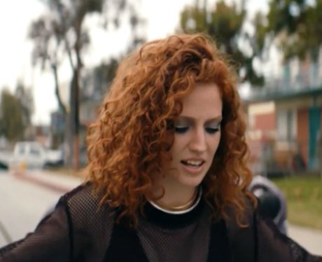 Jess Glynne in a still from her new video. 
