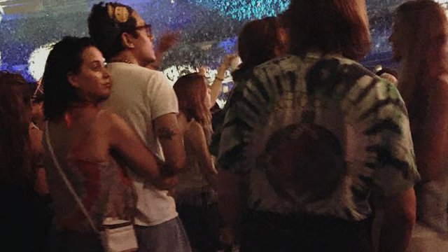 Katy Perry and John Mayer spotted at Concert