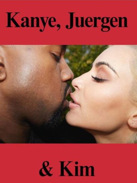 Kim Kardashian and Kanye West for System Magazine