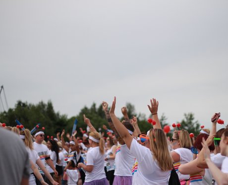 Manchester Color Run Warmup 2015