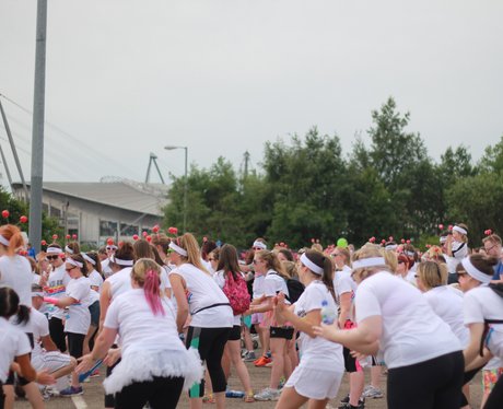 Manchester Color Run Warmup 2015