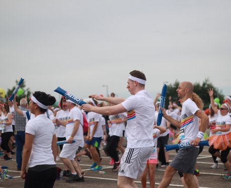 Manchester Color Run Warmup 2015