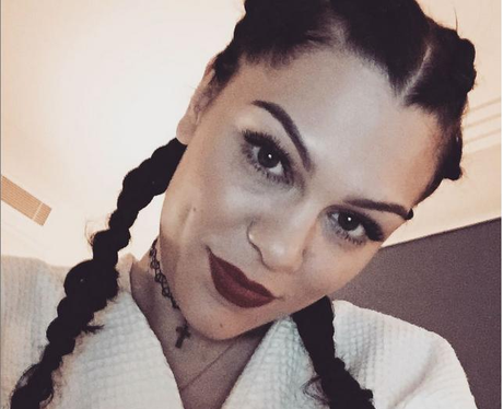 Jessie J Braids Selfie