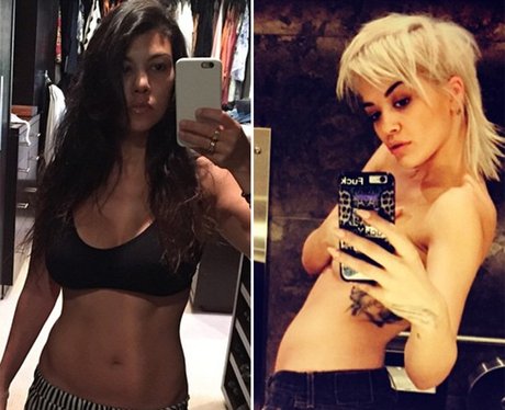 Kardashian Selfie Comparisons