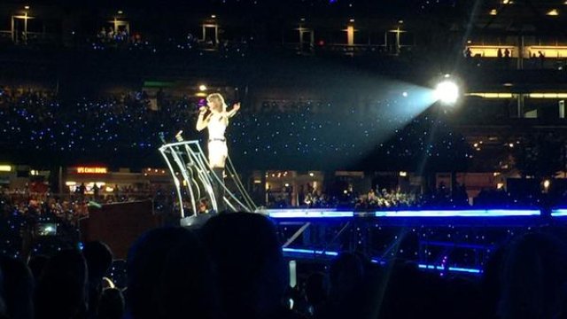 Taylor Swift On Stage