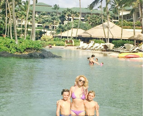 Britney Spears Sons Bikini Instagram