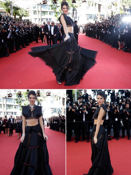 kendall jenner cannes red carpet