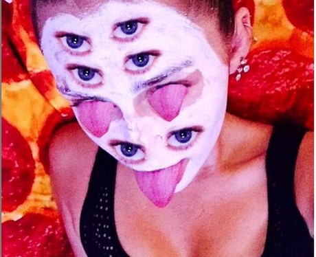 Miley Cyrus Weird Instagram 