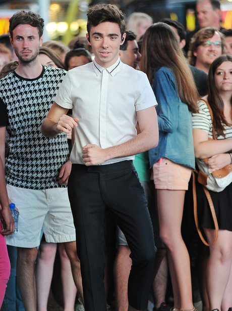 Nathan Sykes Filming Video