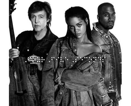Rihanna FourFiveSeconds Capital Artwork 2015
