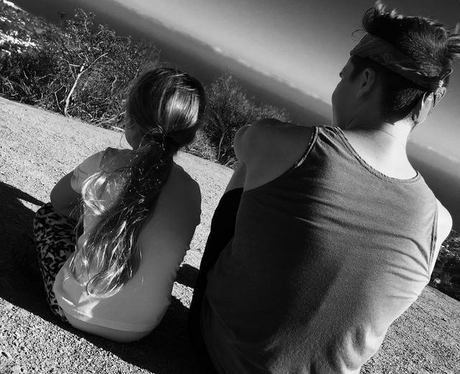 Brooklyn Beckham and Harper Beckham